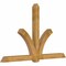 Ekena Millwork Redmond Rough Sawn Timber Gable Bracket, Western Red Cedar, 108"W x 68"H x 6"D x 6"F, 15/12 Pitch GBW108X68X0606RED00RWR - alternate 4